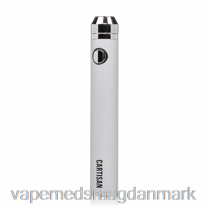 Vape Uden Nikotin Cartisan Knap Vv 1300 510 Batteri Sølv